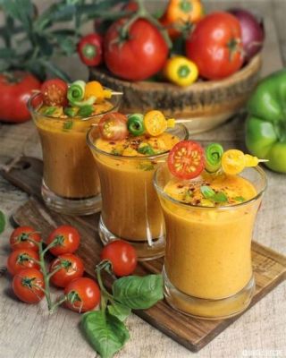  Gazpacho Andalusia – Eine erfrischende Symphonie aus Sonne und Sommergemüse!