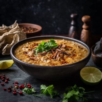  Haleem: Ein cremiger Traum aus Linsen, Fleisch und Gewürzen – perfekt für kalte Wintertage!