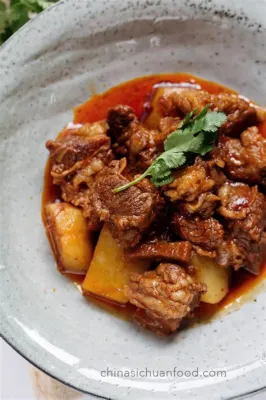  Pingdingshan Braised Mutton with Potatoes!  A culinary journey through succulent braised mutton infused with fragrant spices and melt-in-your-mouth potatoes